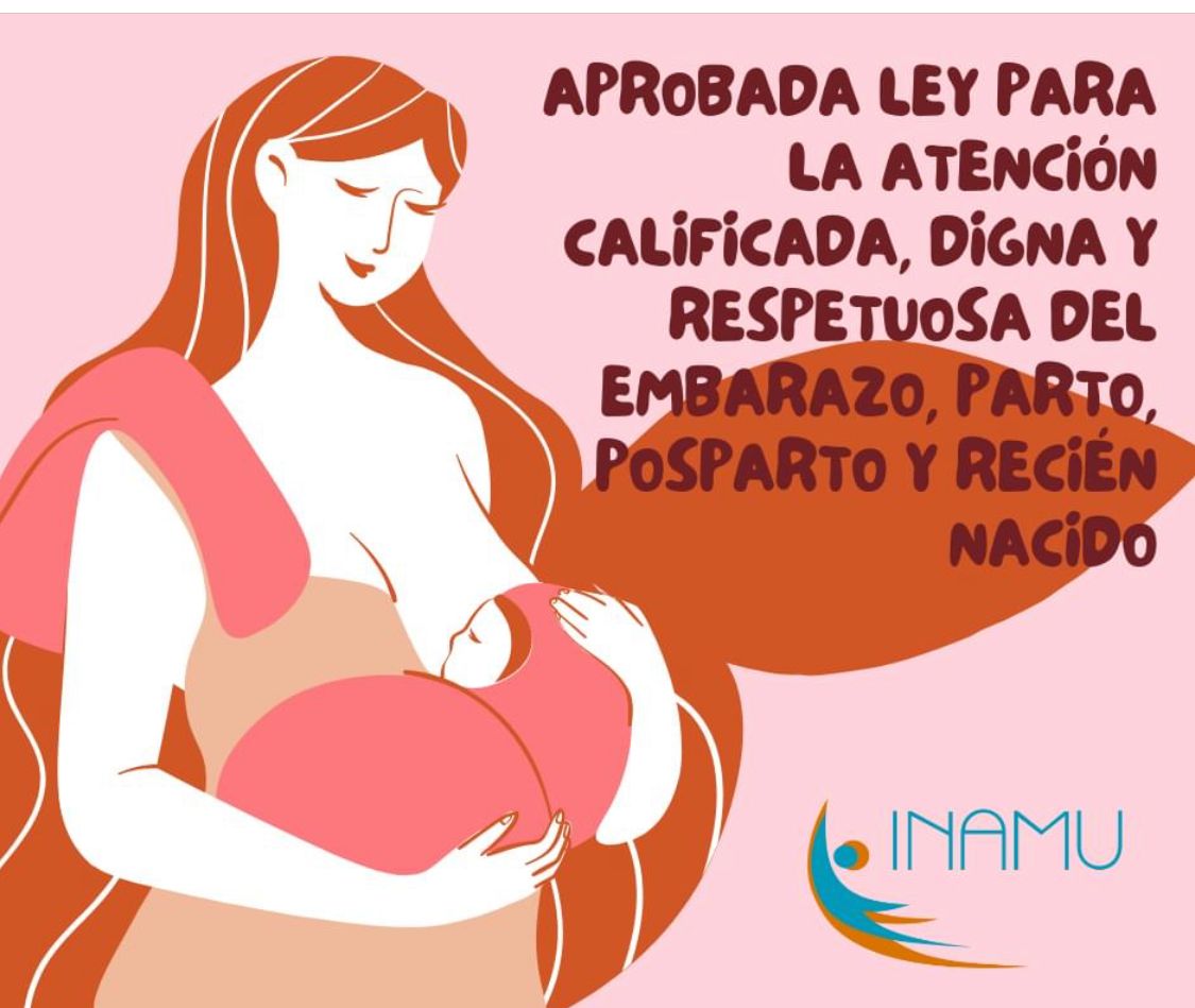 Ley de parto respetado en el 2021 - campaña del INAMU