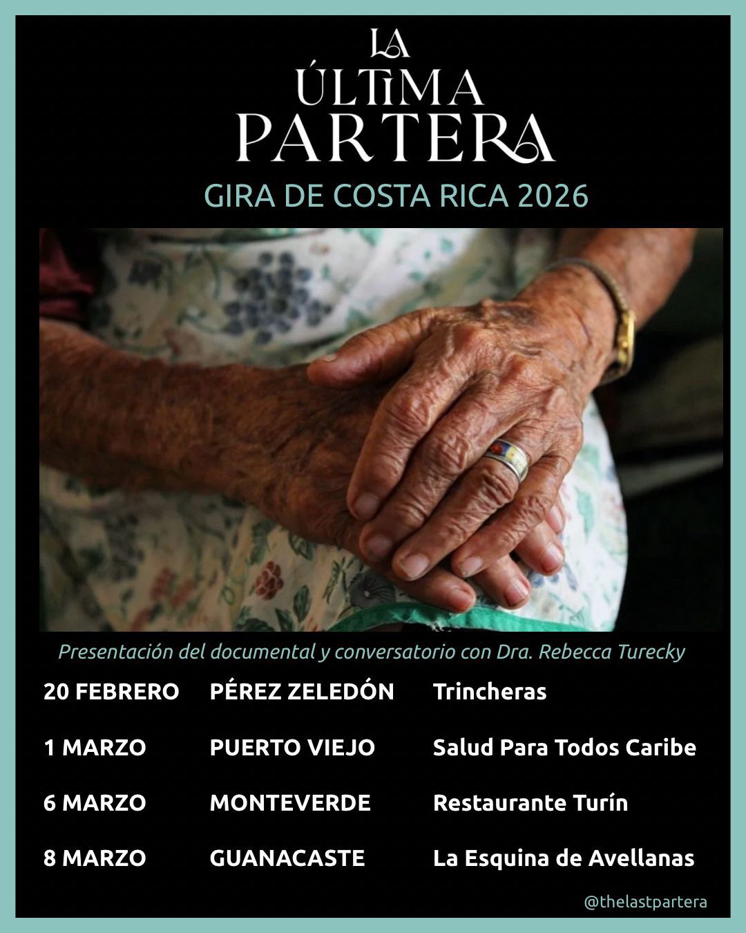 La ultima partea gira 2026